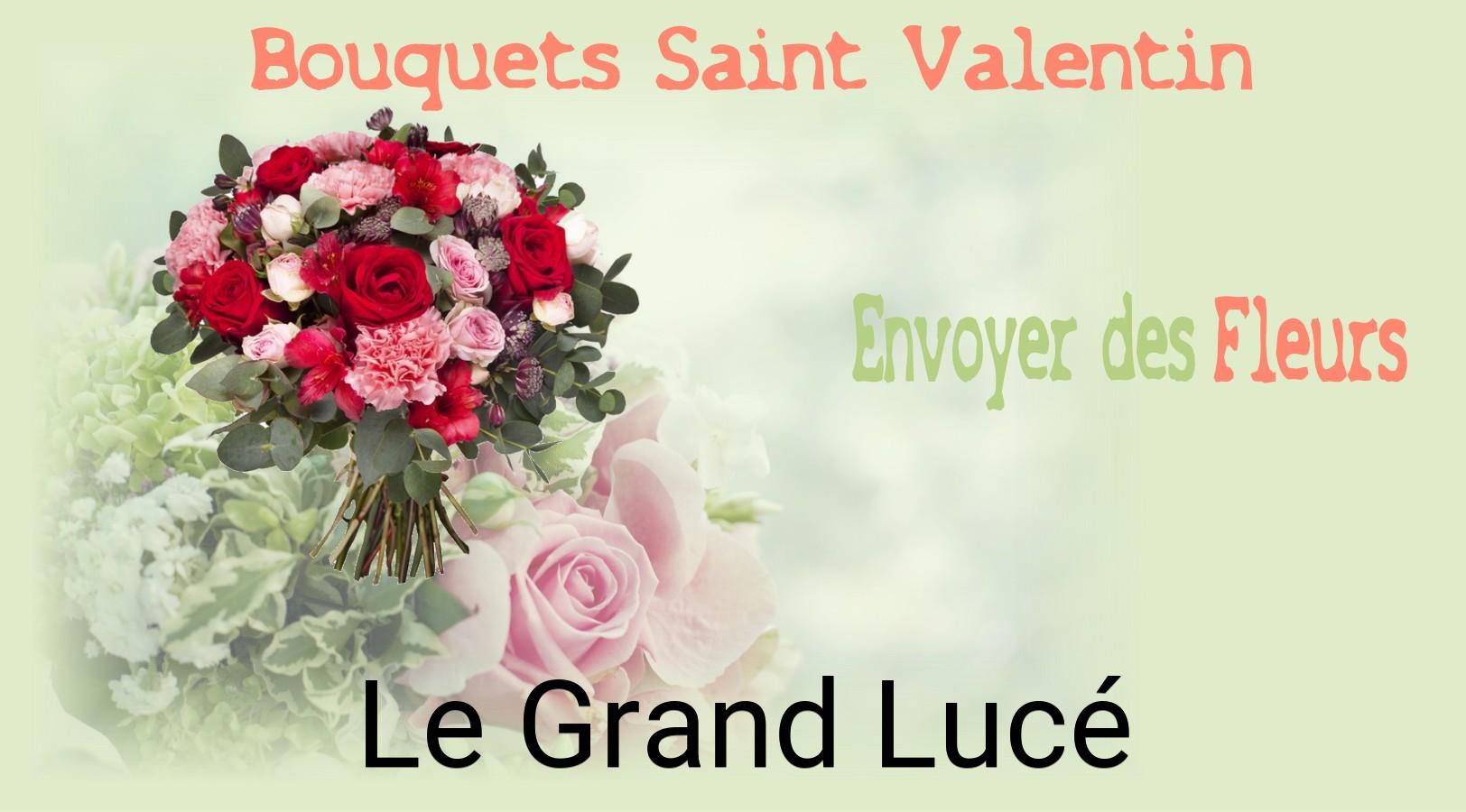 Roses de Saint-Valentin livrées à Le Grand-Lucé
